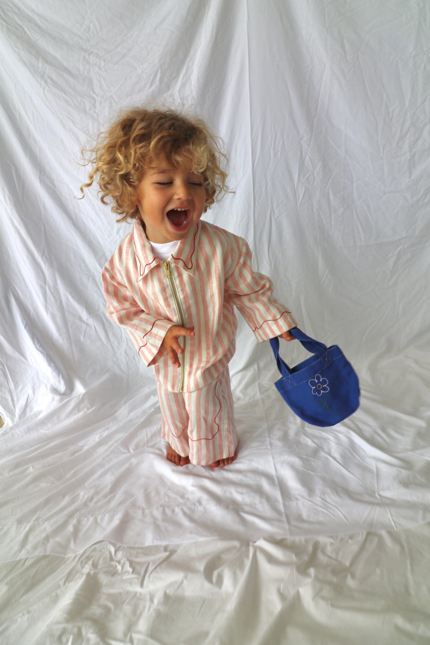 Blue Tiny Tote