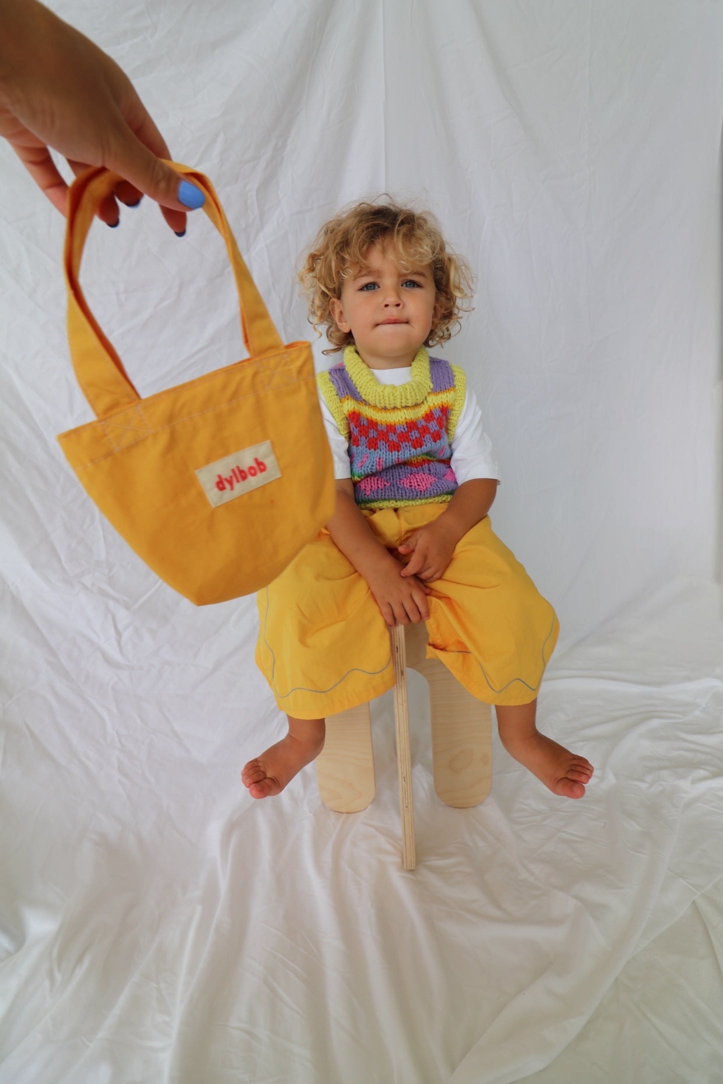 Yellow Tiny Tote