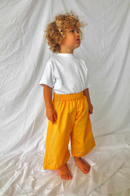 Yellow Squiggly Pant