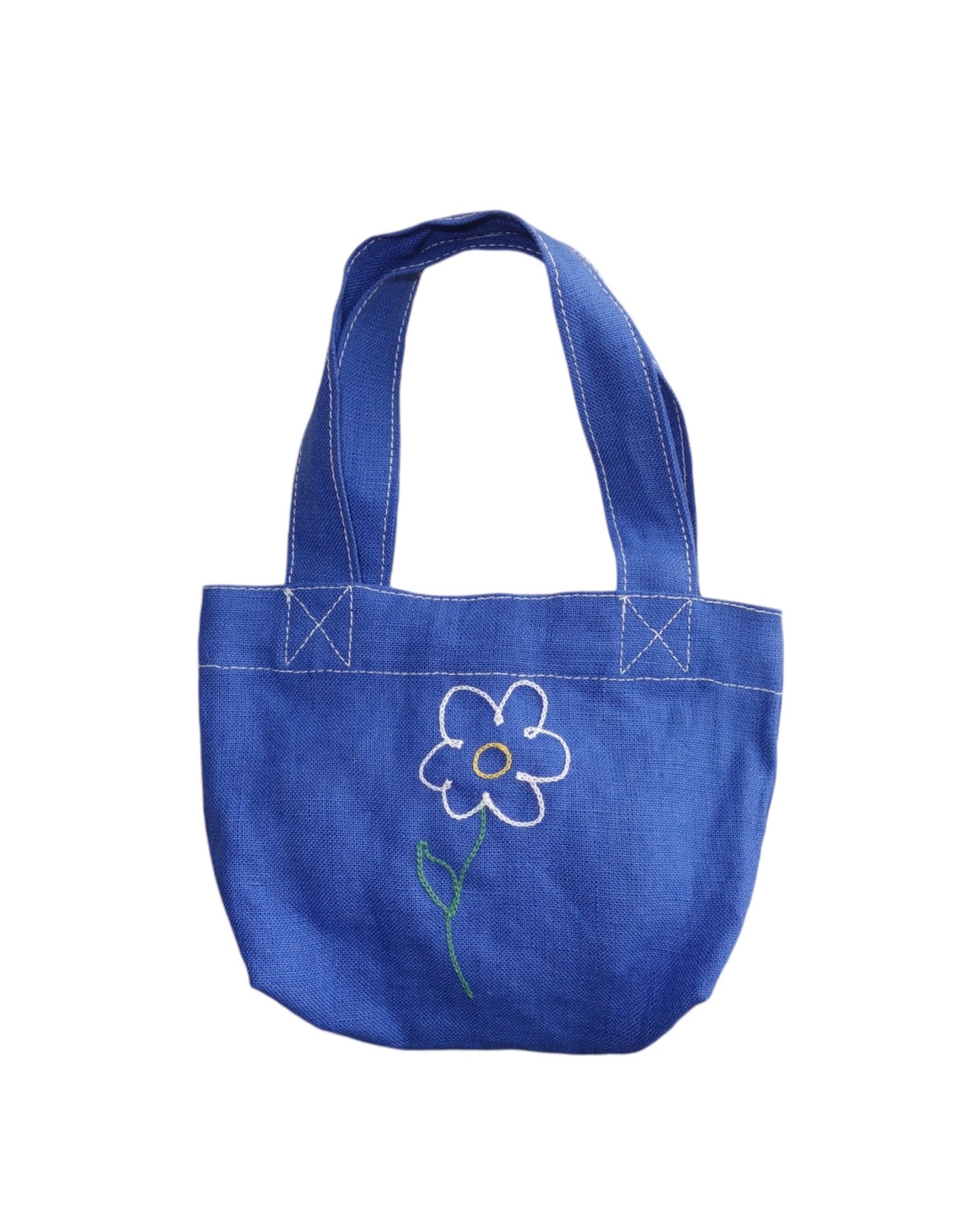 Blue Tiny Tote