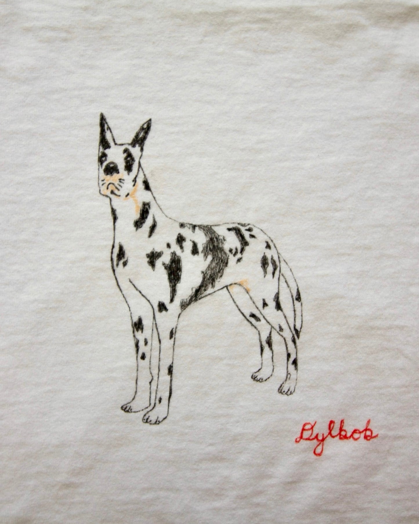 Hand Drawn Dog Tee