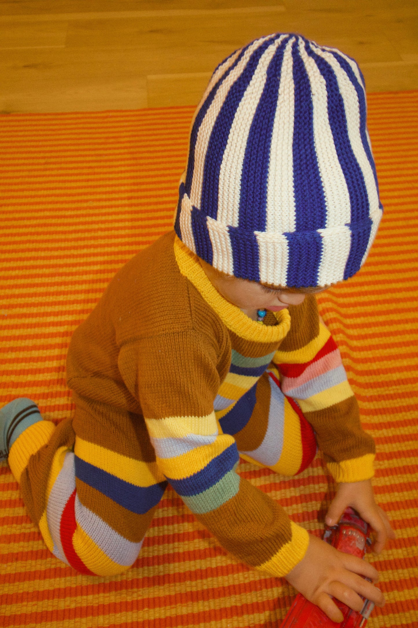 Leo Hat Blue Stripe (Pre-order)