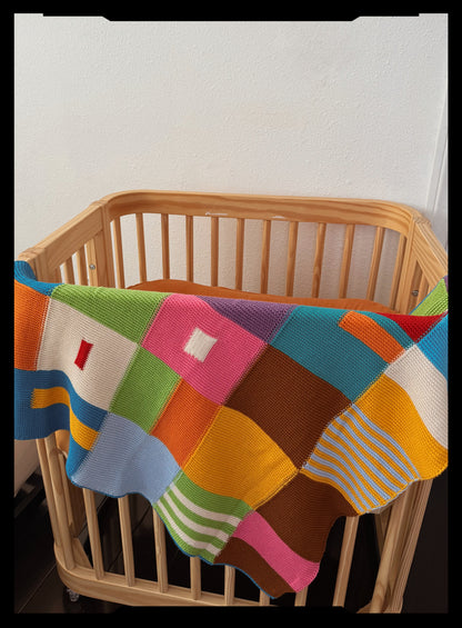 Patchwork Baby Blanket (Pre-order)